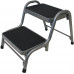 Maypole 5387 Flat Pack Double Steel Caravan Step/ Stair - Silver
