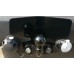 Towbar Bumper Protector Plate Double Socket Heavy Duty Black (CPBP153)